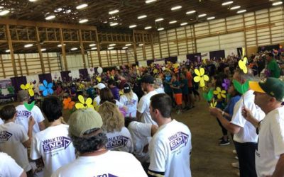 The Walk to End Alzheimer’s was a huge success.  Great crowd and perfect weather…