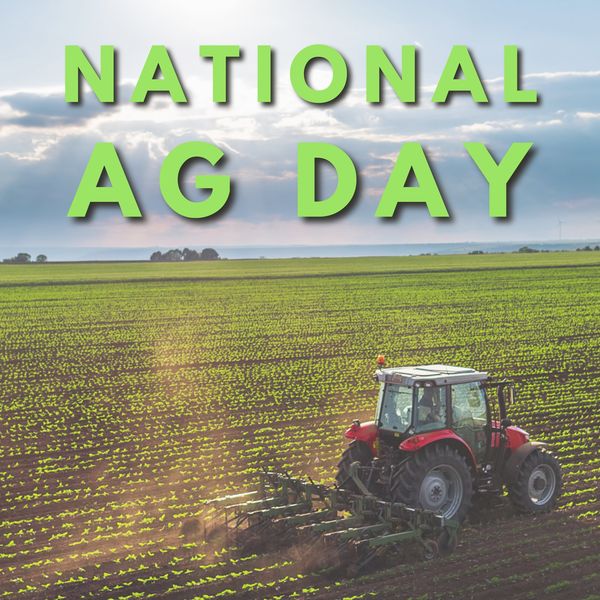 Today is National Ag Day, and fittingly, I had the opportunity to meet with a gr…