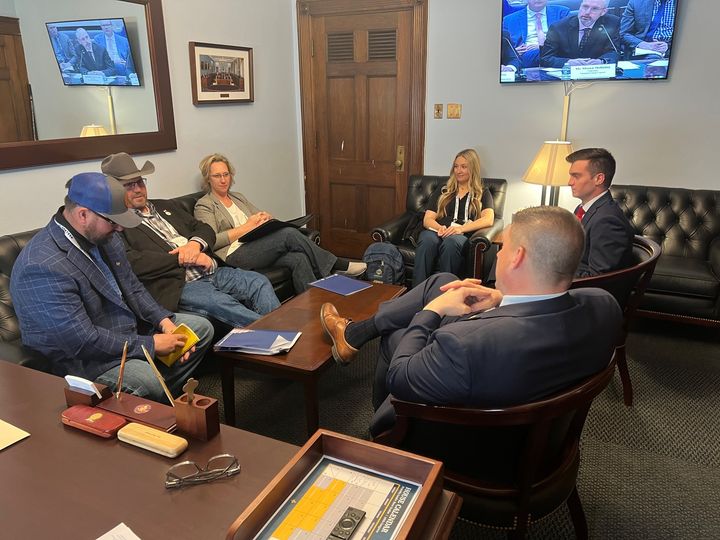 Glad to meet with members of the Minnesota State Cattlemen’s Association today. …